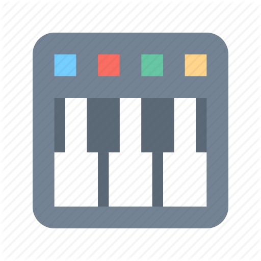 Dj, Keys, Midi Icon