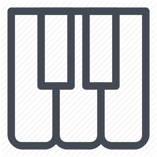 Midi, Piano Icon