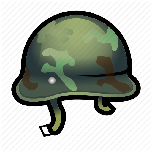 Helmet, Military, Protection, Soldier, War Icon