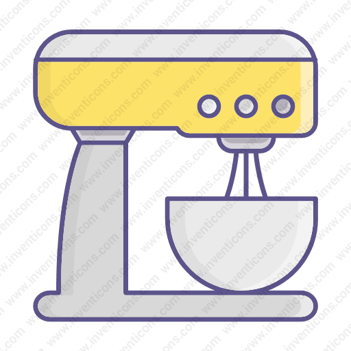 Download Kitchen,mixer,standkitchenware Icon Inventicons