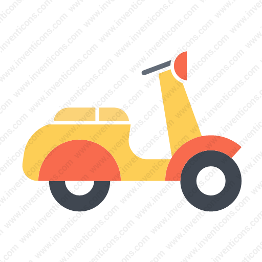 Download Transport,motorcycle,flat Icon Inventicons
