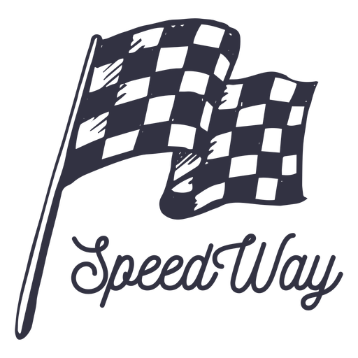 Speed Way Motorcycle Logo