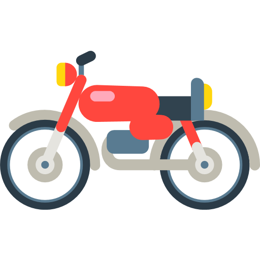 Racing Motorcycle Emoji For Facebook, Email Sms Id