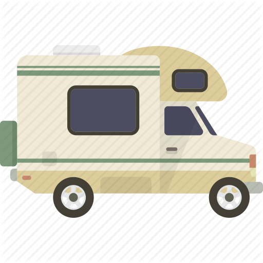 Camper, Caravan, Motor Home, Motorhome, Rv Icon