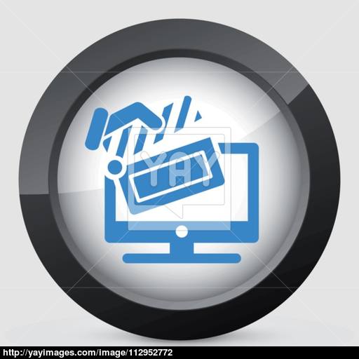 Tv Cinema Icon Vector