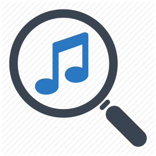 Find, Magnifier, Musical Note, Search Music Icon