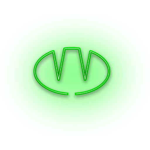 Neon Green Bread Icon