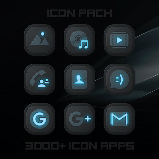 X Neon Icon Pack Latest Version Apk