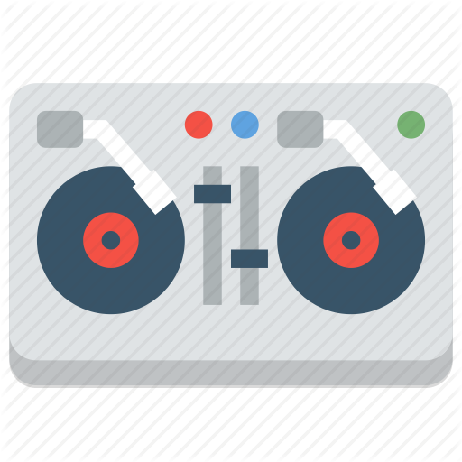Club, Dj, Music, Nightclub, Party, Turntable, Turntables Icon