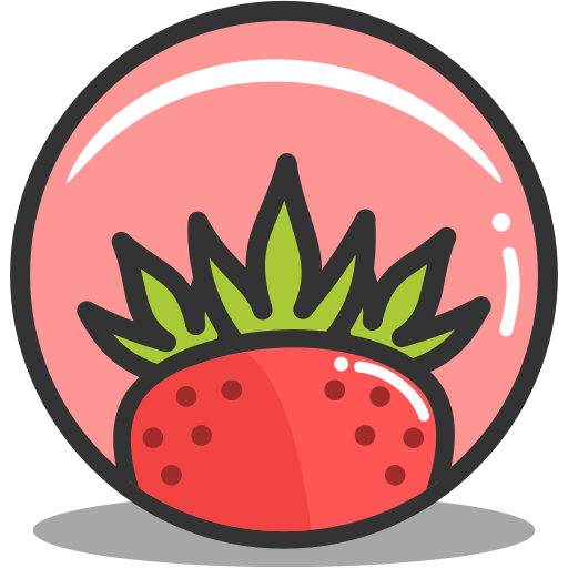 Strawberry, Summer, Nutrition Icon
