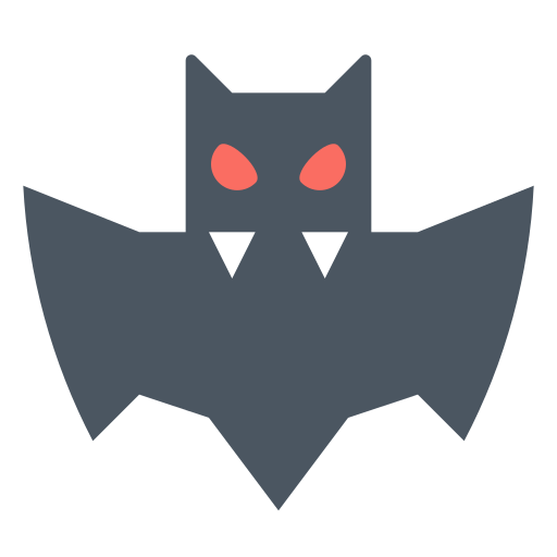 Bat, Blood, Halloween, Vampire Icon Free Of Materia Flat Halloween
