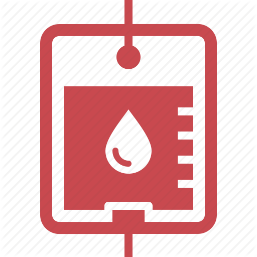 Blood Bag, Blood Donation, Medical Treatment Icon