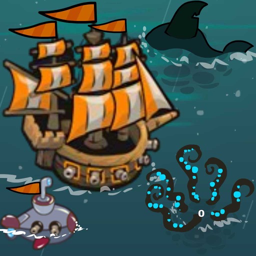 Ships Vs Sea Monsters Defense And Attack Game