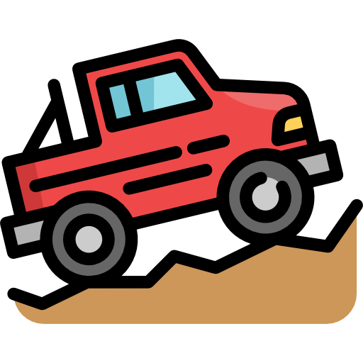 Transportation, Transport, Vehicle, Jeep, Automobile, Off Road Icon
