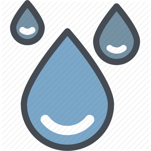 Drop Water, Gas, Industry, Liquid, Oil, Power, Raining Icon
