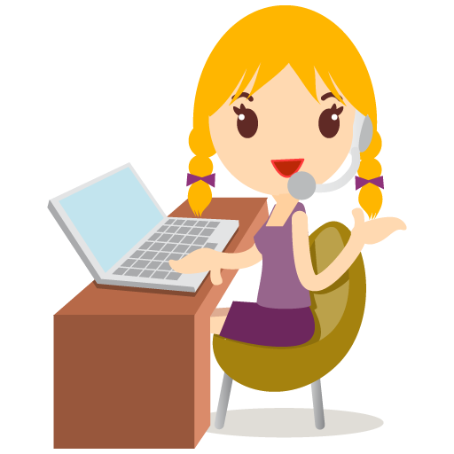 Blonde Girl Is On Phone Icon Download Free Icons