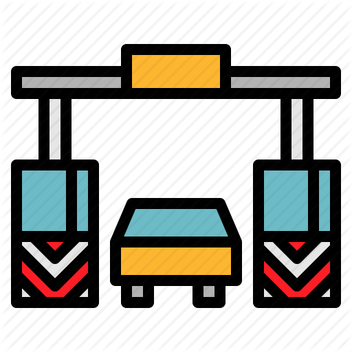 Plaza, Toll, Transportation Icon