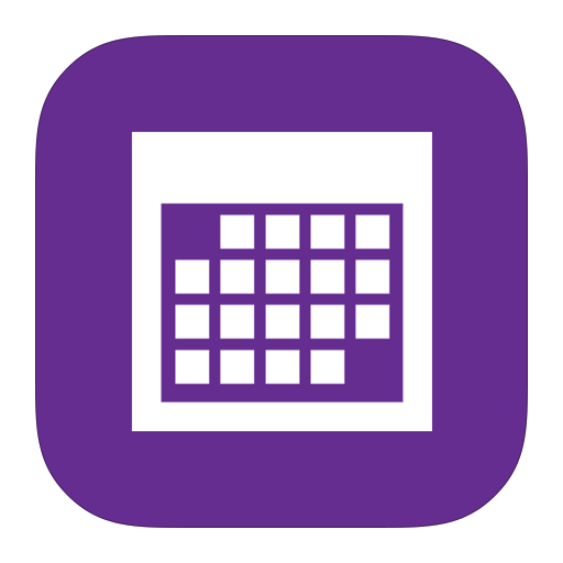 Metroui Apps Calendar Icon Style Metro Ui Iconset