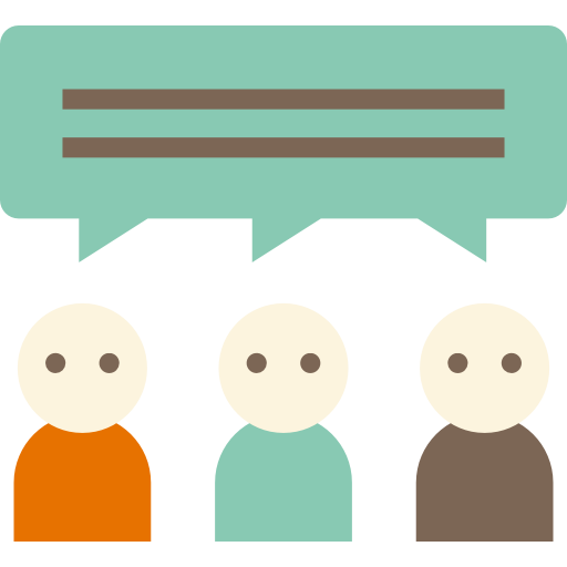 People, Speech Bubble, Chatting, Conversation, Speaking, Men