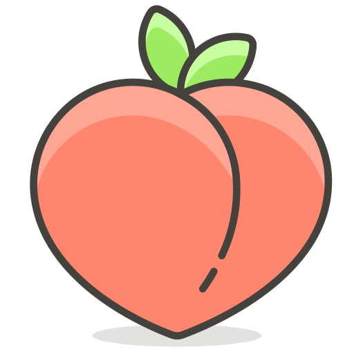 Peach Icon Free Of Free Vector Emoji