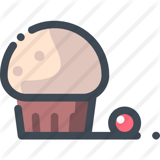 Cupcake Free Vector Icons Designed