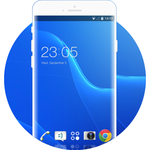 Sony Xperia Dual Free Android Theme U Launcher