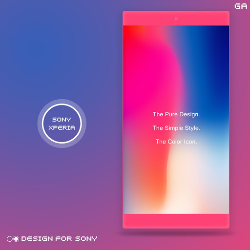 I Xperia Theme Os Style X Design For Sony Apk Version