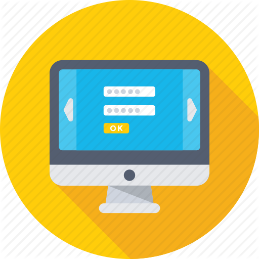 Account, Login, Monitor, Signin, User Panel Icon