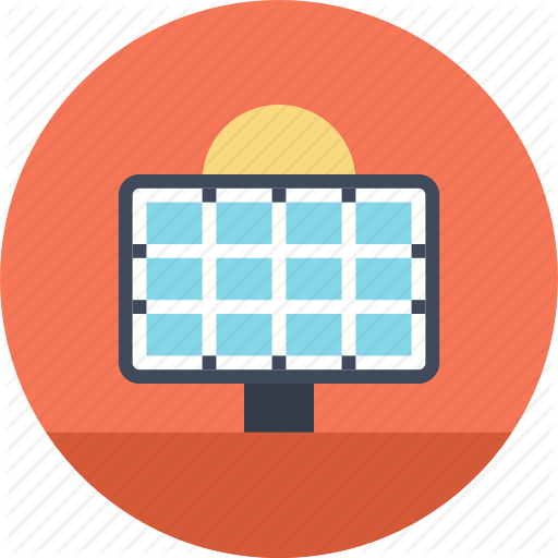 Ecology, Electricity, Energy, Panel, Power, Solar, Sun Icon