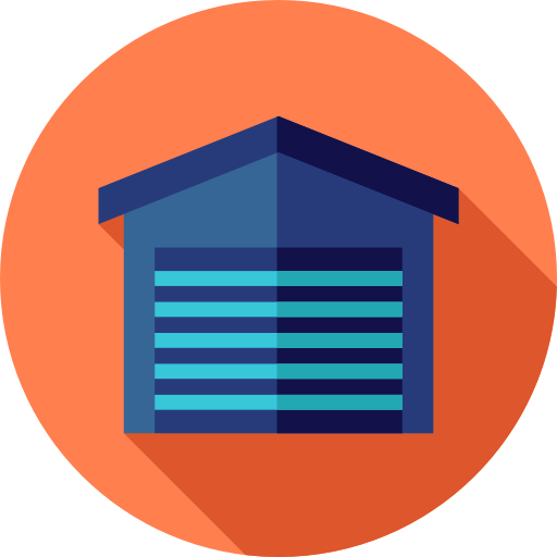 Business, Car, Vehicle, Parking, Real Estate, Garage Icon