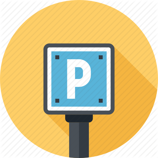 Car, Parking, Place, Road, Sign, Transport Icon