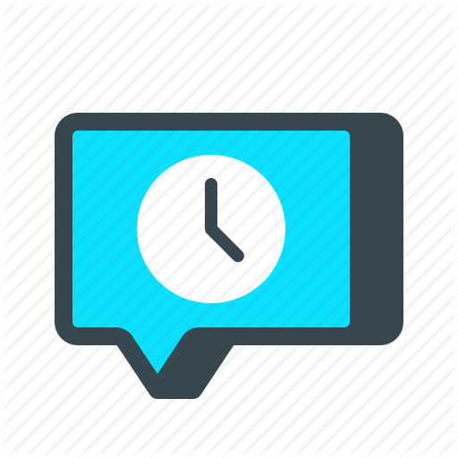 Chat, Message, Pending, Scheduled, Sms, Text, Timed Icon