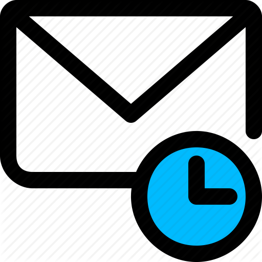 Email, Message, Pending, Scheduled Icon