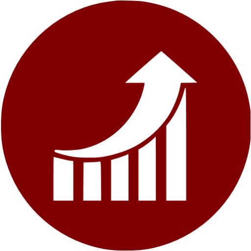 Maroon Seo Performance Icon