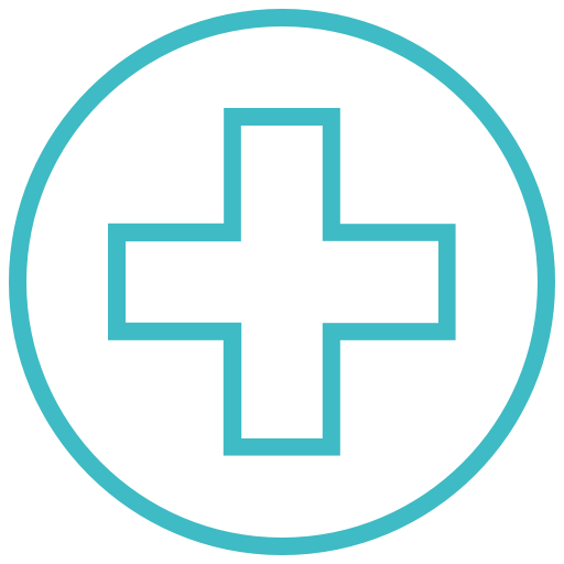 Control, Protection, Security, Health, Cross, Pharmacy, Logo Icon