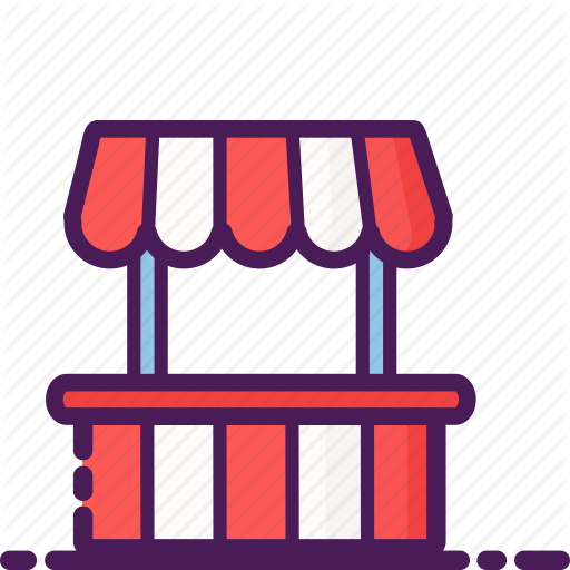 Bazaar, Booth, Cooking, Food, Snack, Stand, Sweet Icon