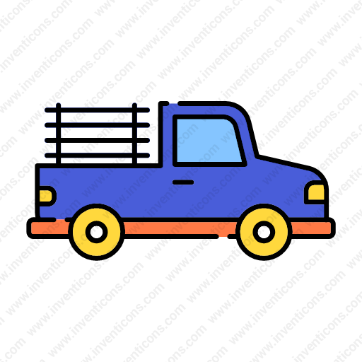 Download Transport,pickup,lineal,color Icon Inventicons