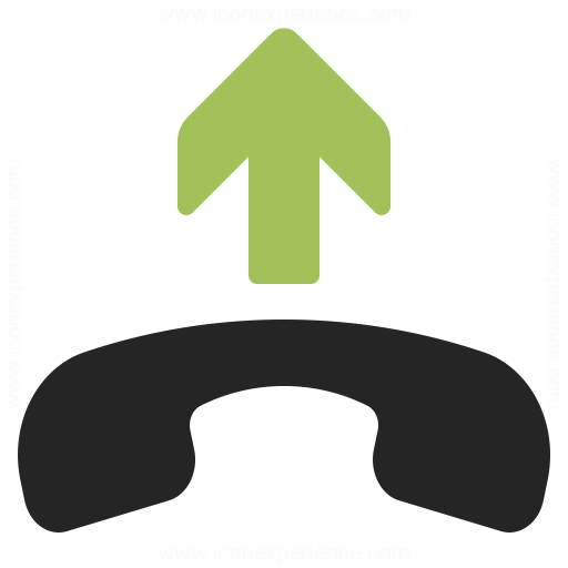 Phone Pick Up Icon Iconexperience