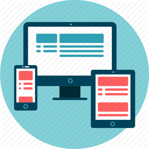 Desktop, Devices, Mobile, Responsive, Tablet, Website Icon