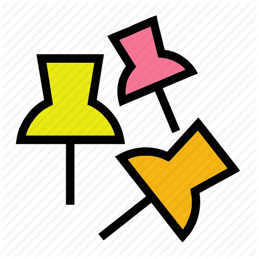 Document, Nail, Paper, Piercing, Stationary Icon
