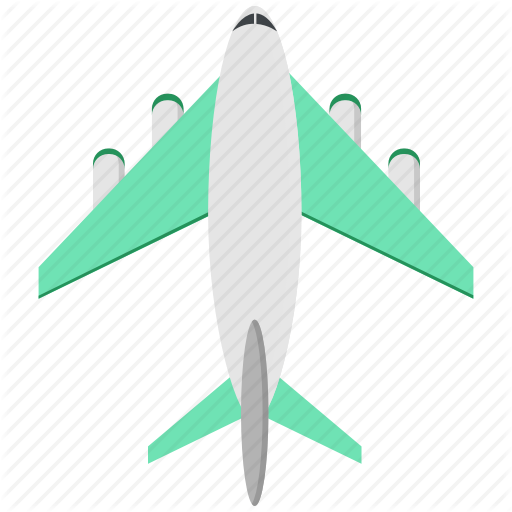 Flying, Plane Icon