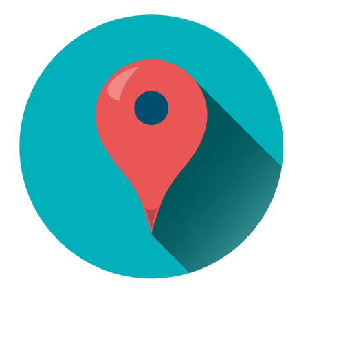 Location Pointer Round Icon