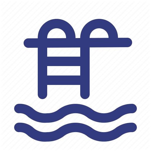 Pool, Real Estate, Swim, Swimming, Swimming Pool, Waves Icon
