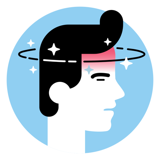 Dizziness Sickness Symptom Icon