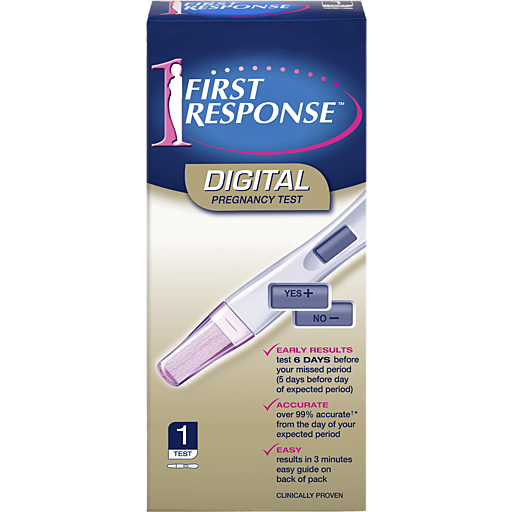 First Response Pregnancy Test Digital Pack