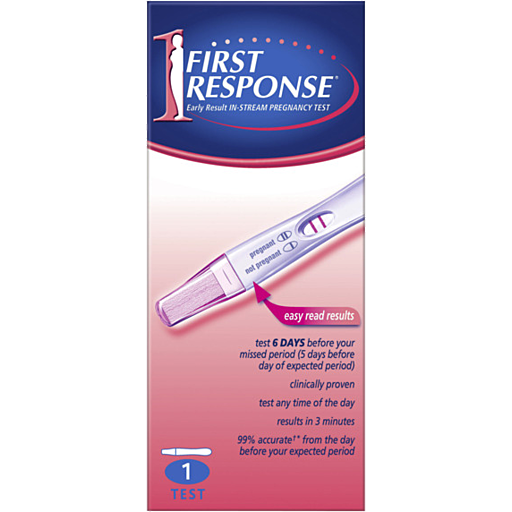 First Response Pregnancy Test Kit In Stream Single Pack