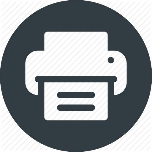 Print, Printer Icon