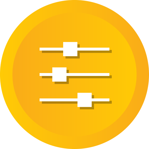 Preferences, Settings, Control, Options, Properties Icon