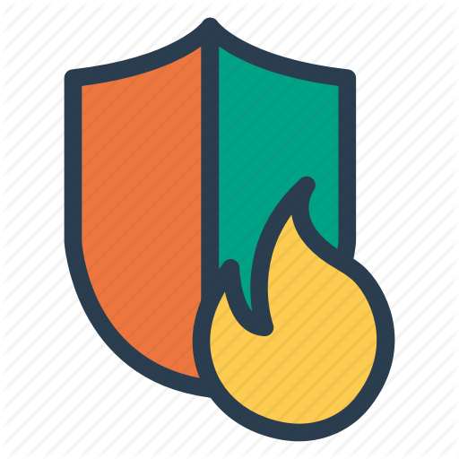 Fire, Protect, Protection, Safe, Safety, Security, Shield Icon