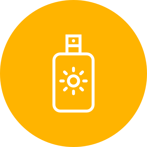 Sun, Protection, Bottle, Summer Icon Free Of Summer Line Icons Set